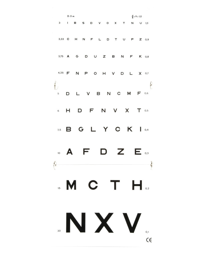 ECHELLE MURALE VISION DE LOIN MONOYER LECTURE 3 M