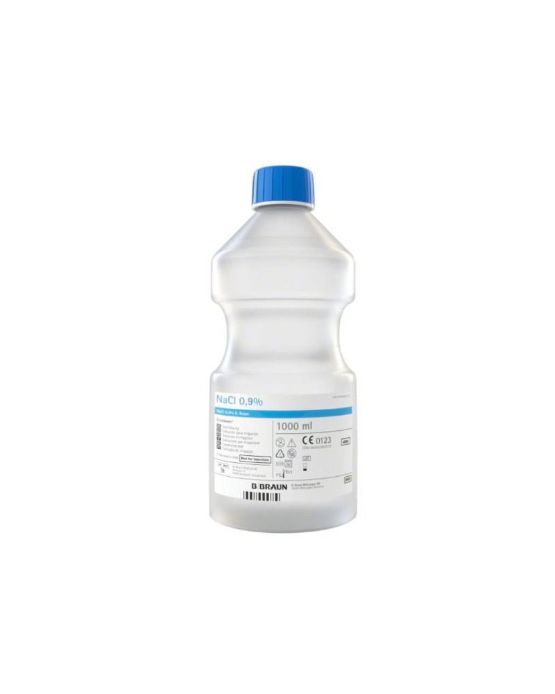 Solution NaCl, 1 litre, 0,9 %