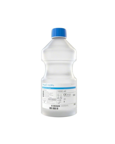 Solution NaCl, 1 litre, 0,9 %