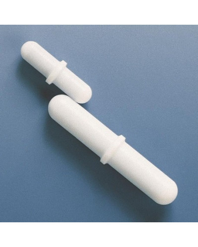 Barreau aimanté PTFE + anneau central diam. 6x30mm - pack de 2