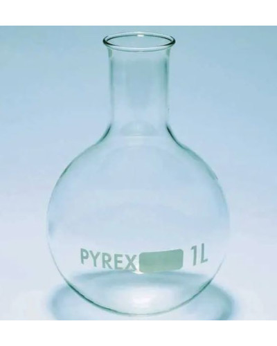 Ballon à  fond plat en verre PYREX 1L