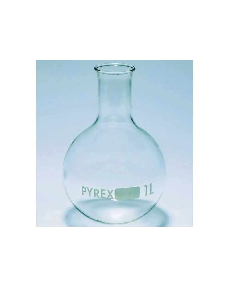 Ballon à  fond plat en verre PYREX 1L Ballon à  fond plat en verre PYREX 1L