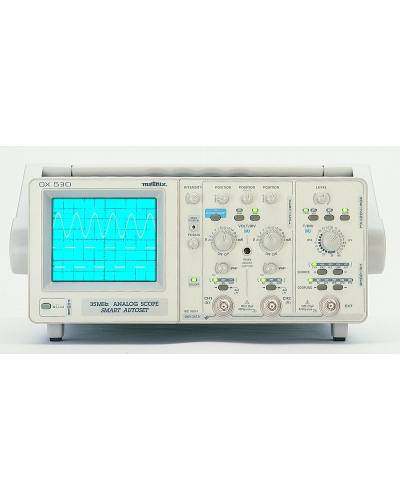 Oscilloscope analogique 2 voies 30 MHz