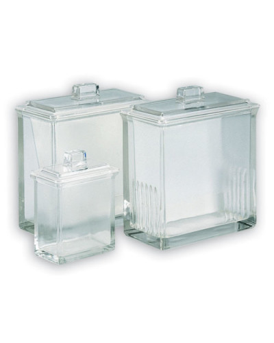 Cuve chromatographique avec couvercle