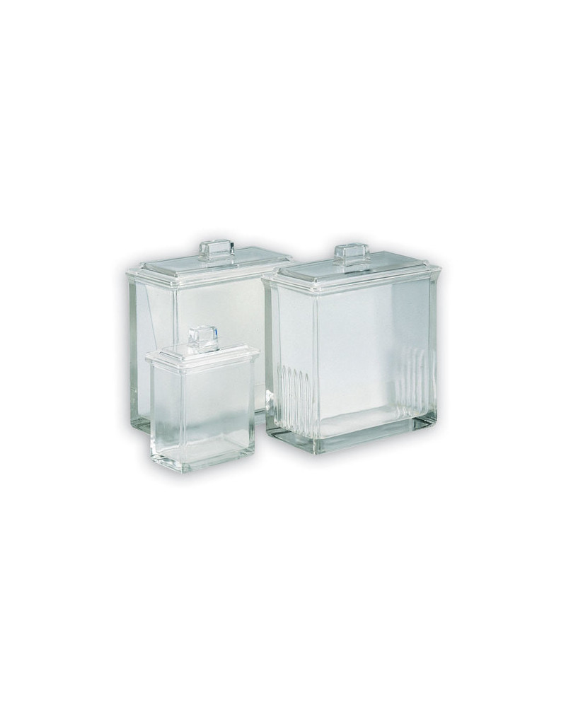 Cuve chromatographique avec couvercle