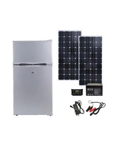 Réfrigérateur domestique mixte, électricité - solaire, 118 Litres