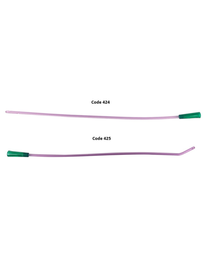 Sonde vésicale béquillée pour homme, sans ballonnet 40cm