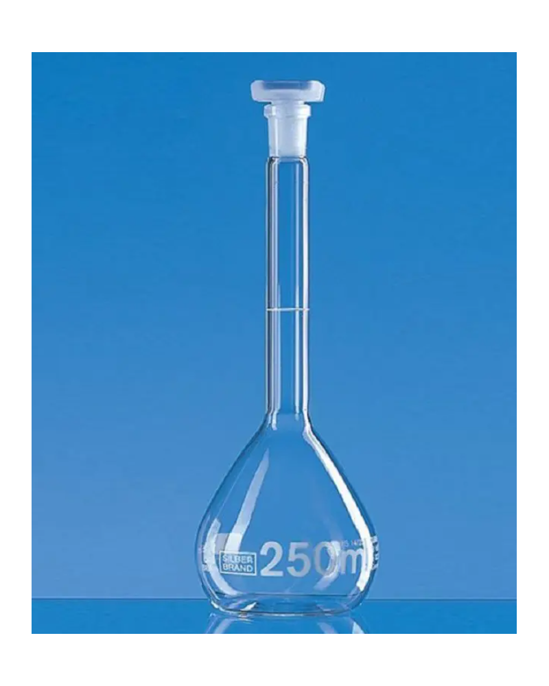 Fiole jaugée en verre Glassco 250ml