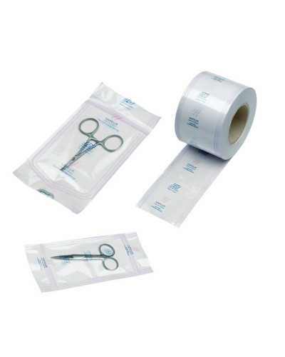 Gaines pelables plates "BOP®" DI - 1 face papier 60g/m² / 1 face film 420 x 100 mm