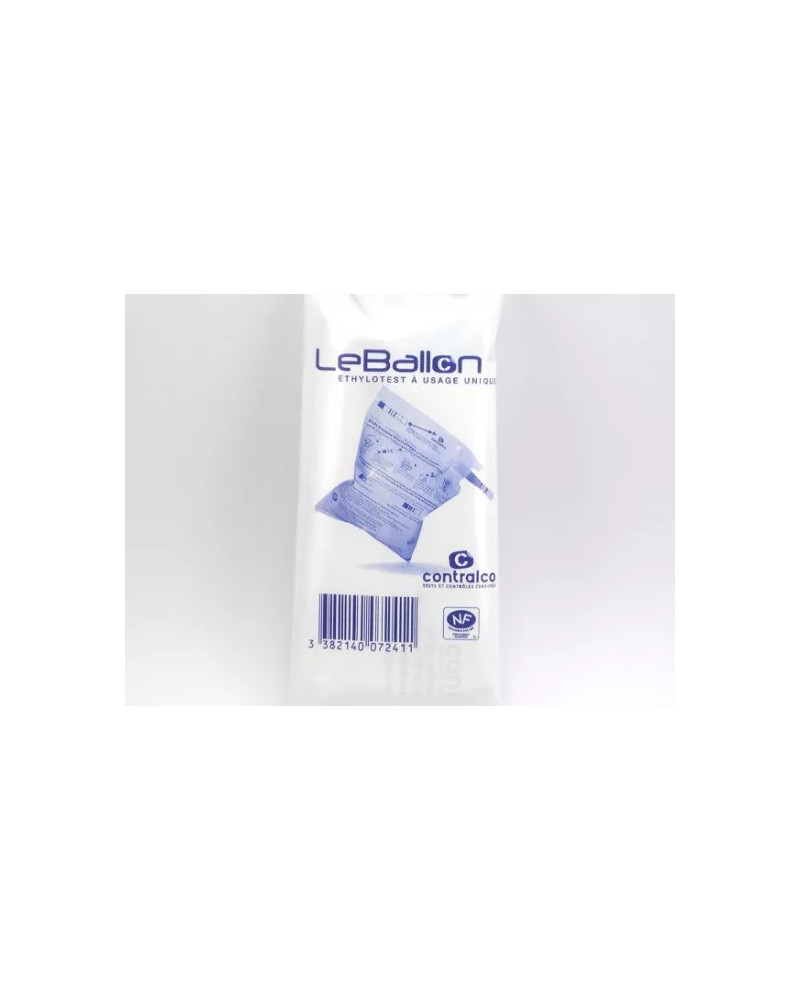 Ballon Ethylotest à  usage unique, lot de 4