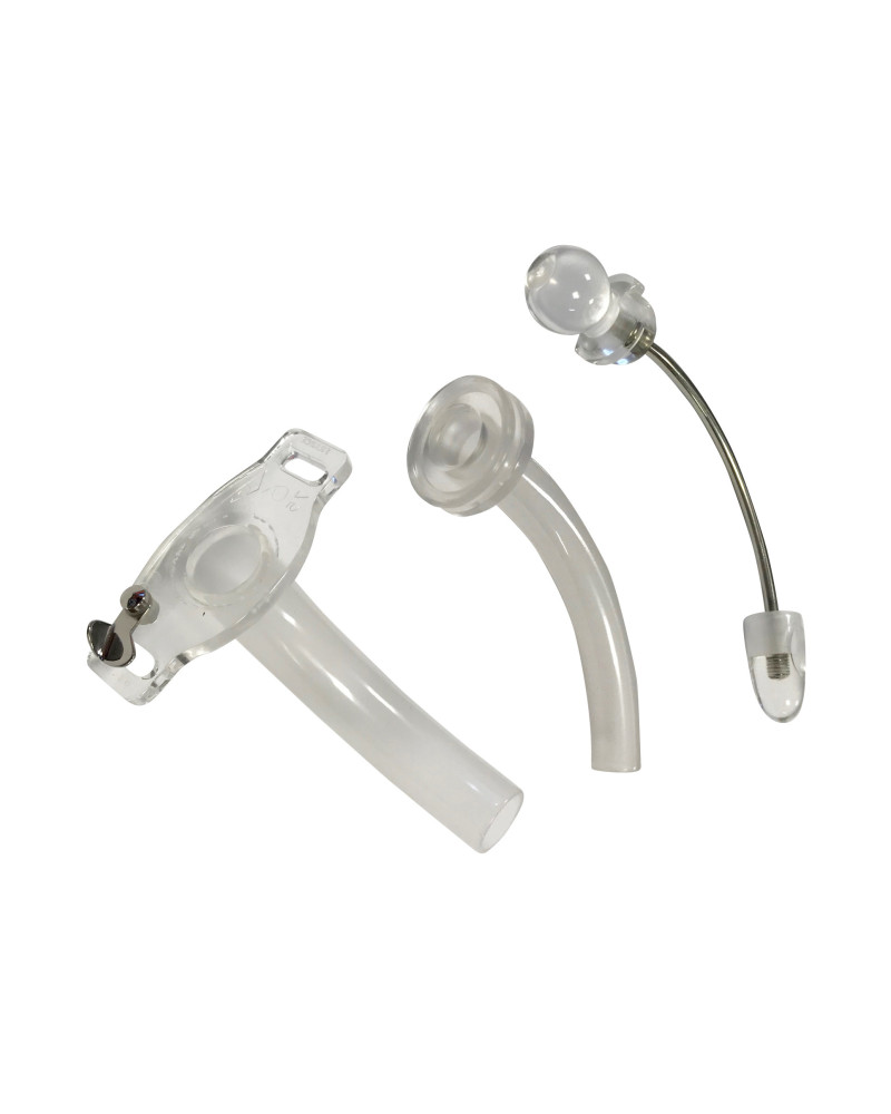 Canule trachéale MG Krishaber courte complète en Acrylique Canule trachéale MG Krishaber courte complète en Acrylique