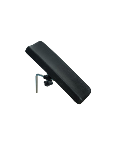 Gouttière prise de sang en polyuréthane noir adaptable sur divan