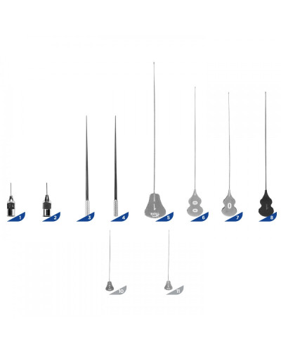 Boite de cathétérisme voies lacrymales.