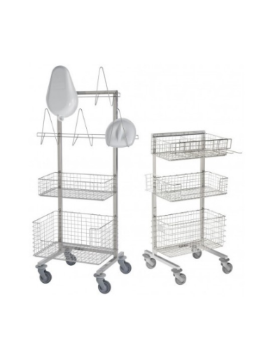 Chariot de stérilisation 1 face Chariot de stérilisation 1 face