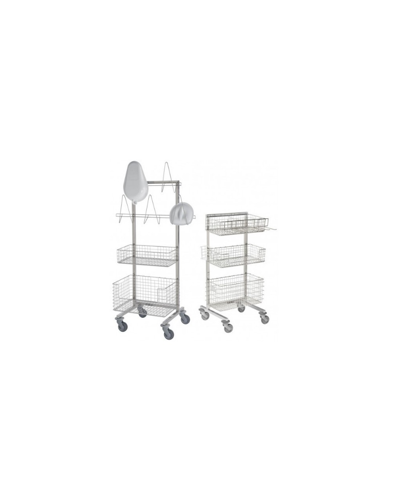 Chariot de stérilisation 1 face Chariot de stérilisation 1 face