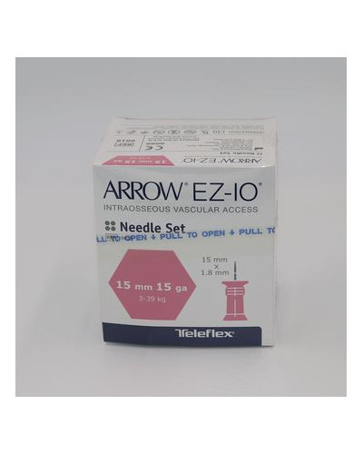 Aiguille intra-osseuse EZ-IO- 15mm- Pédiatrique avec stabilisateur