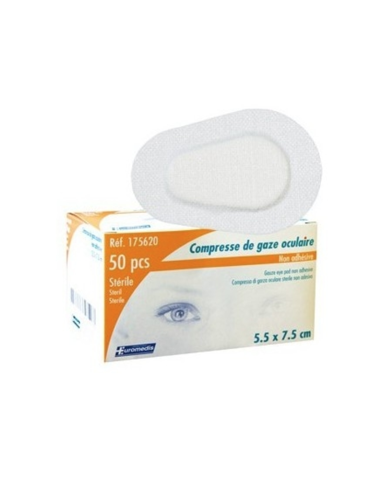 Compresse de gaze oculaire stérile