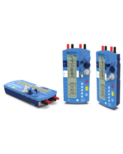 Stimulateur cardiaque externe DOUBLE chambre, Modèle PACE 203H