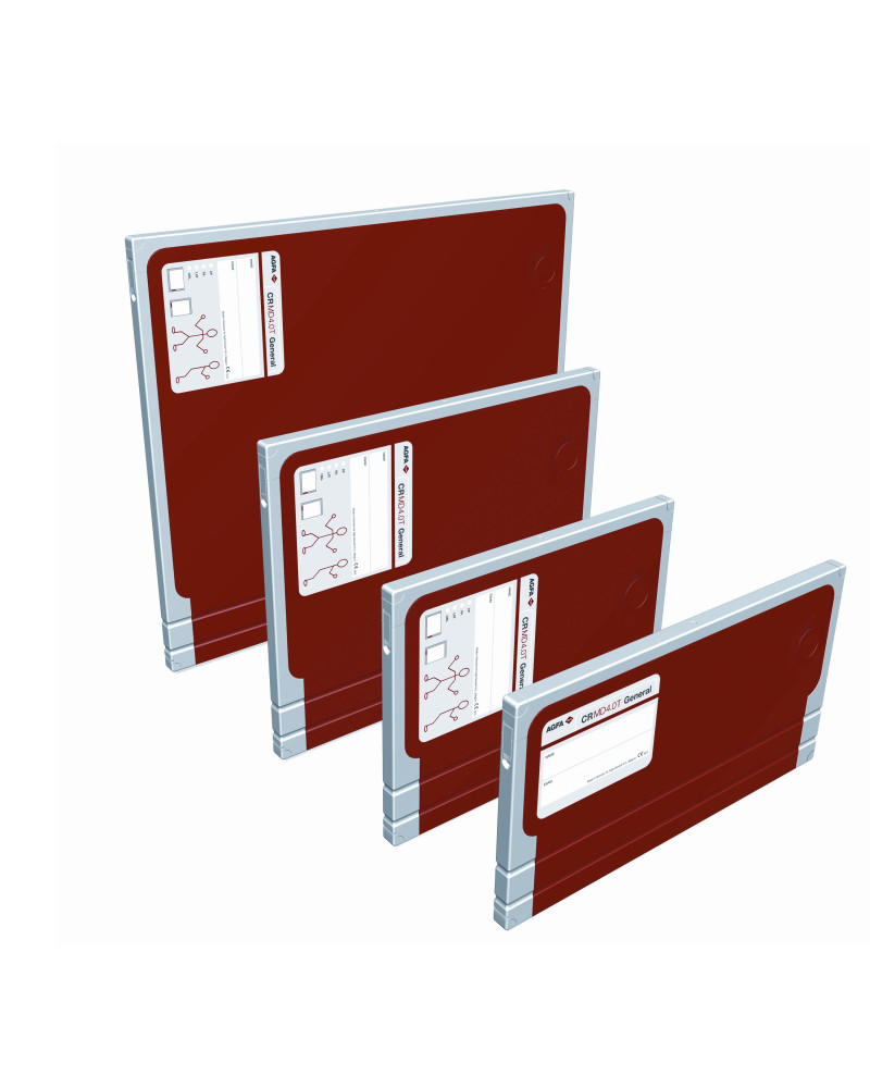 Cassette de radiographie AGFA CR MD4.0 HR sans plaque de numérisation, 18 x 24 cm
