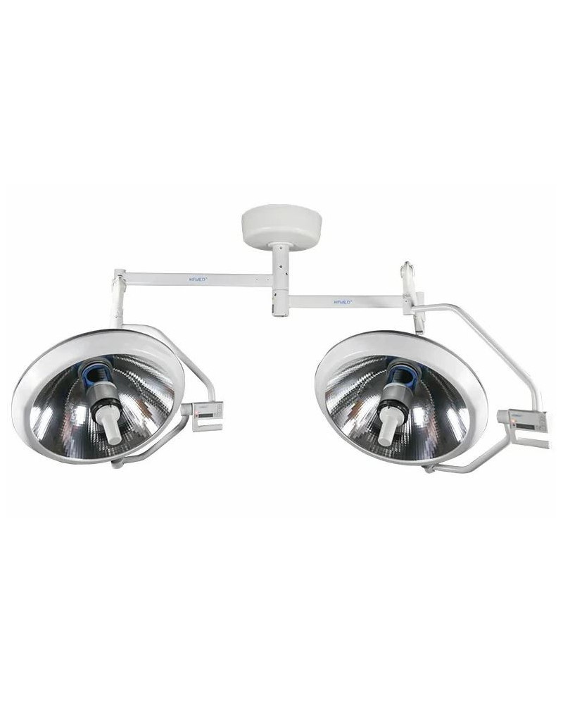 Lampe d'opération plafonnière deux coupoles ZF700/700