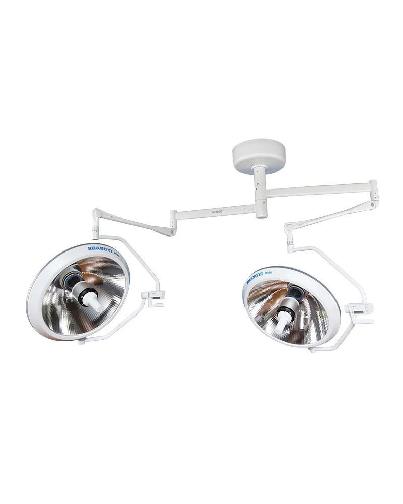 Lampe d'opération scialytique deux coupoles ZF700/500
