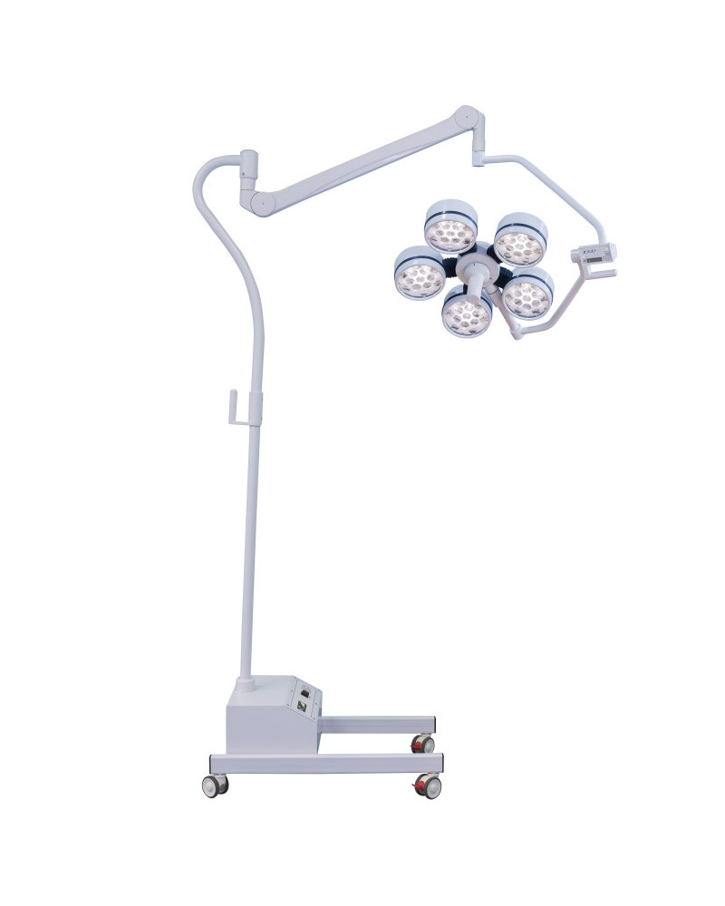 Lampe d'opération mobile LED-5E, avec batterie de secours