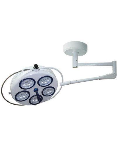 Lampe d'opération plafonnière une coupole, à LED 5 réflecteurs