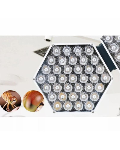 Lampe d'opération mobile LED (Sans ombres) avec batterie de secours