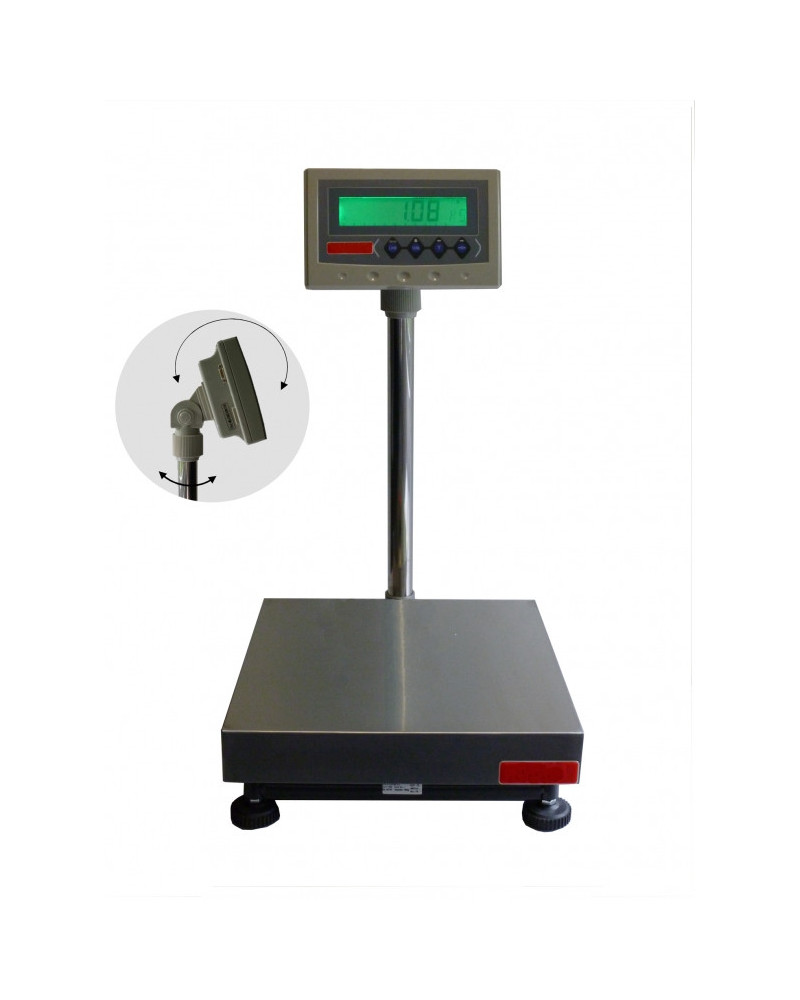 Pèse linge avec colonne et indicateur, portée 15 à  150kg