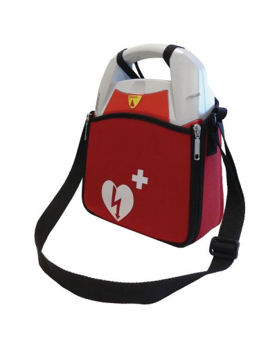 Sacoche de transport avec bandoulière pour défibrillateur