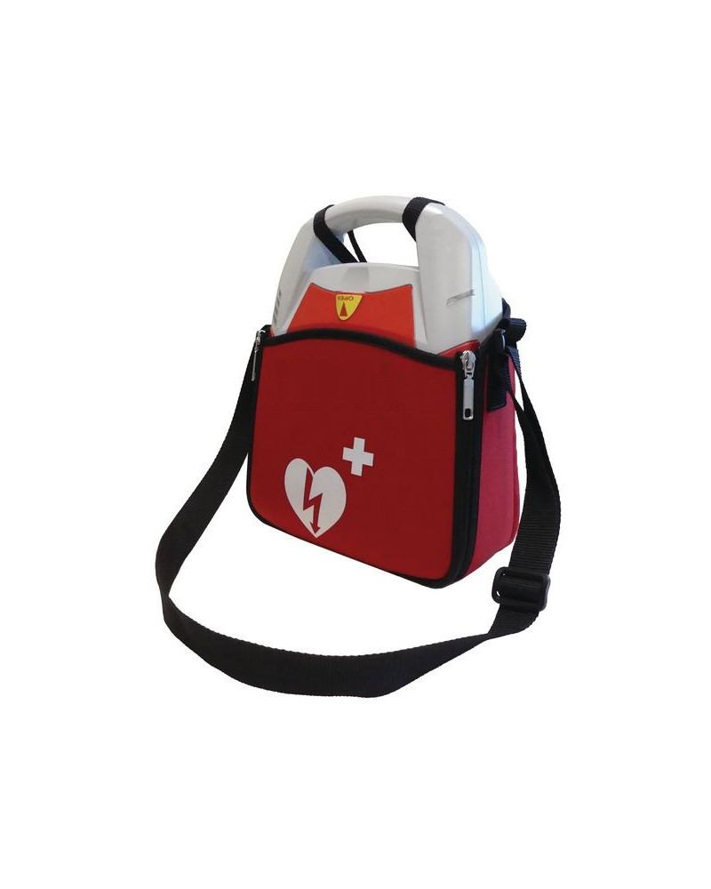 Sacoche de transport avec bandoulière pour défibrillateur
