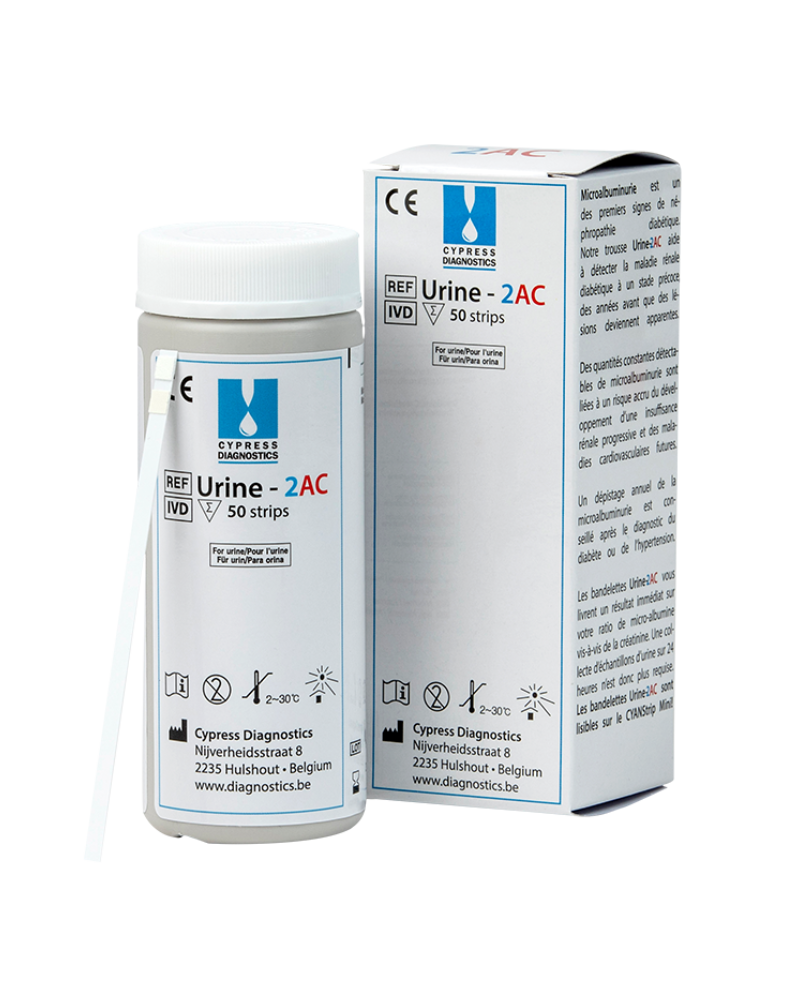 Urine-2AC pour la detection de Créatinine - Microalbumin