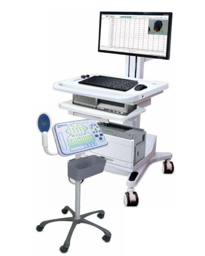 Système EEG 24 voies avec chariot et casque