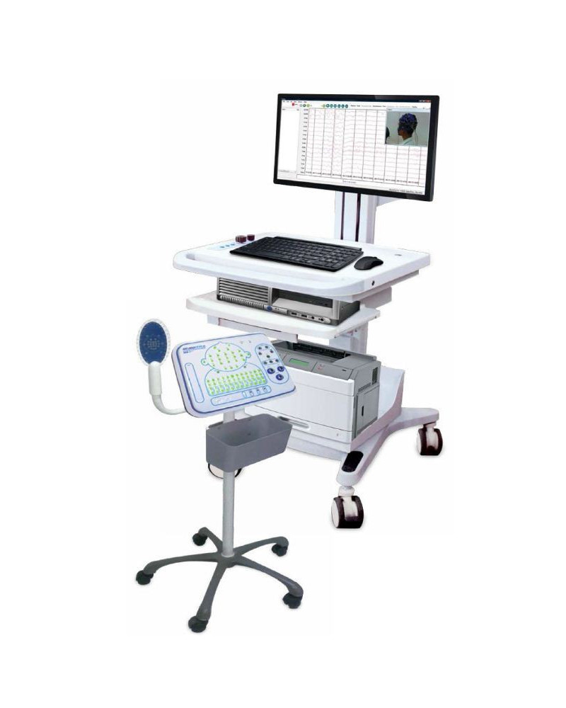 Système EEG 24 voies avec chariot et casque