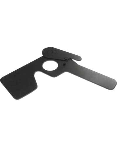 Cache oeil à trous sténopéiques