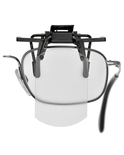 Cache-oeil translucide pour lunette