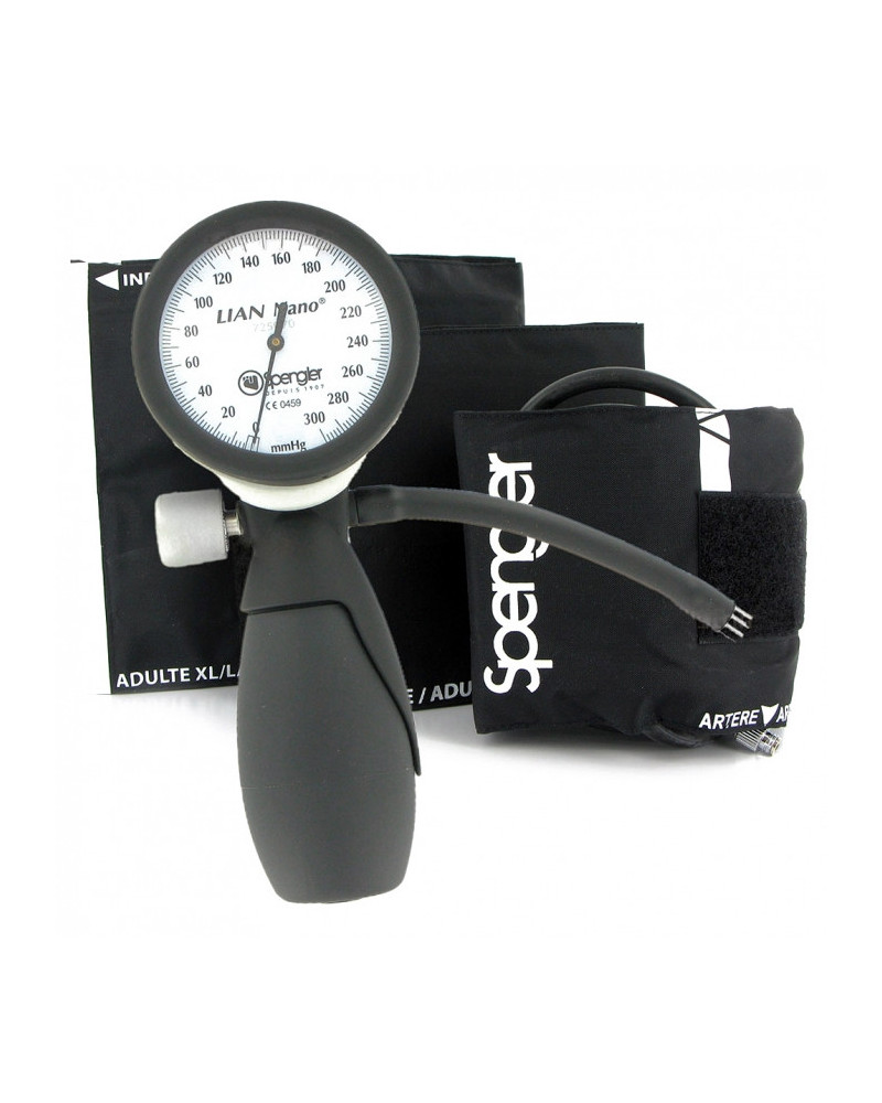 Tensiomètre Anéroïde Lian  Nano avec brassard nylon noir Adulte (M)