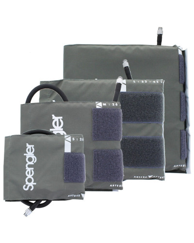 Brassard+poche TPU 1 t avec raccord à  vis mâle, nylon gris Adulte (M)