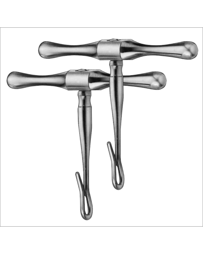 Paire de poignée pour scie de Gigli