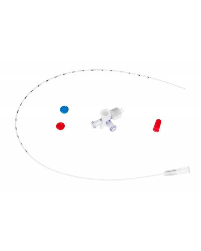 Cathéter ombilical PVC taille 3,5 Fr longueur 37 cm