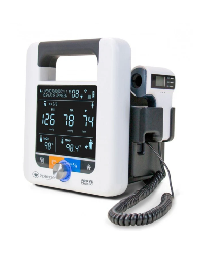 Moniteur de mesure de la PNI + SpO2 NELLCOR compatible + Socle à  roulettes