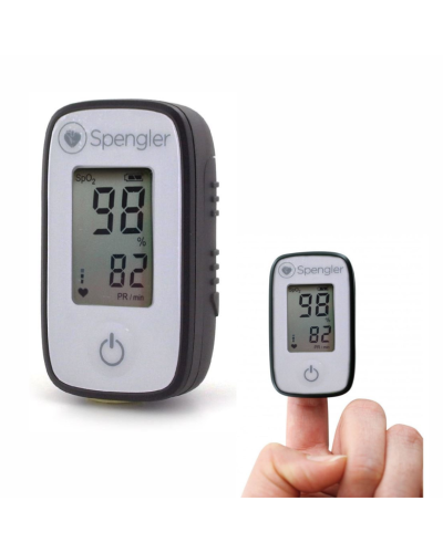 Oxymètre de pouls avec housse