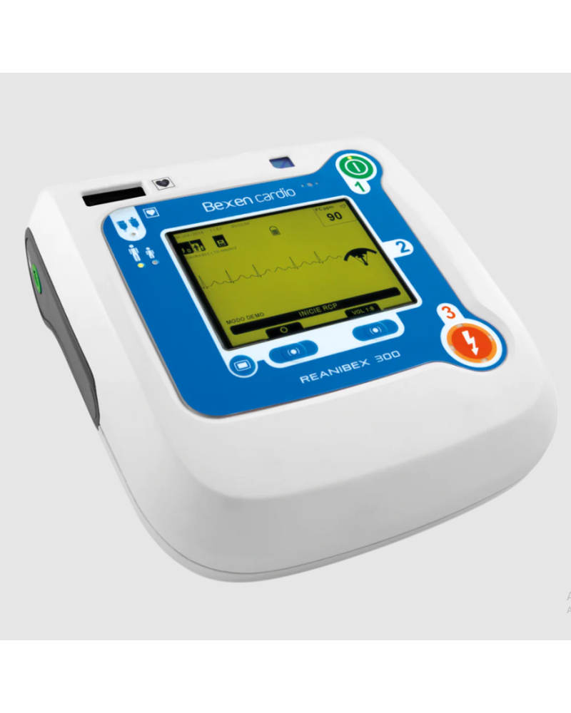 Défibrillateur externe automatisé avec commande manuelle