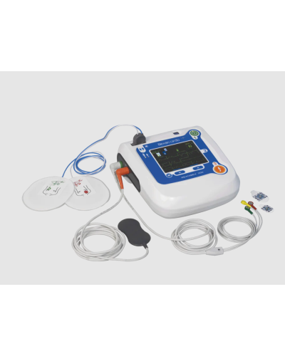 Défibrillateur externe automatisé avec commande manuelle