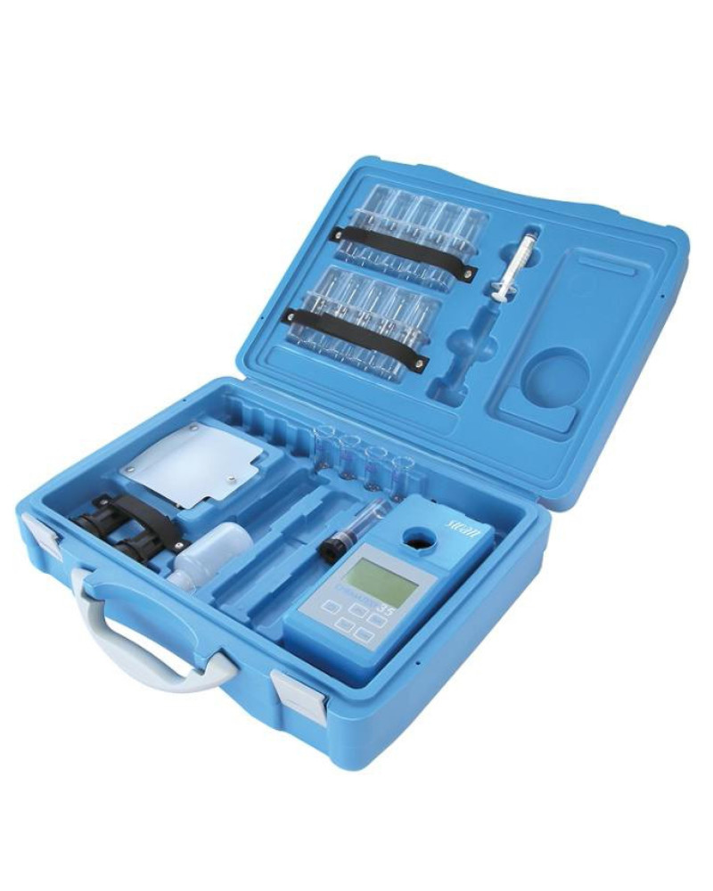 Coffret Comparateur à  disque Chlore (Libre et Total)  0 - 2 mg/l Cl2