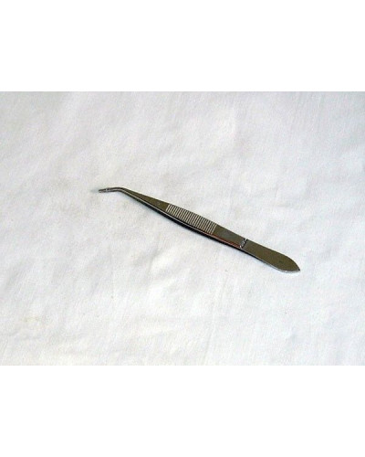 Pince Brucelle A/G coudée 13 cm