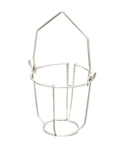 Panier porte-sérum plastifié blanc 500ml