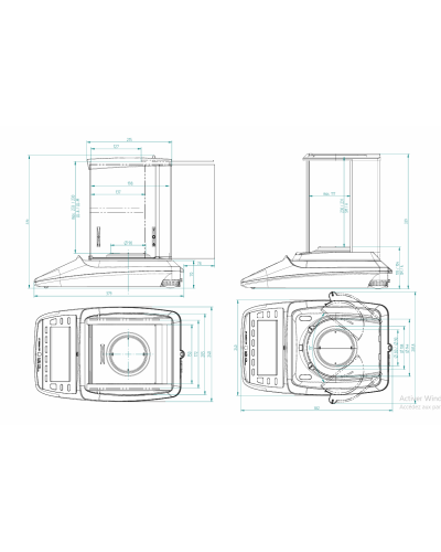 Balance Precisa série 360ES centième de gramme