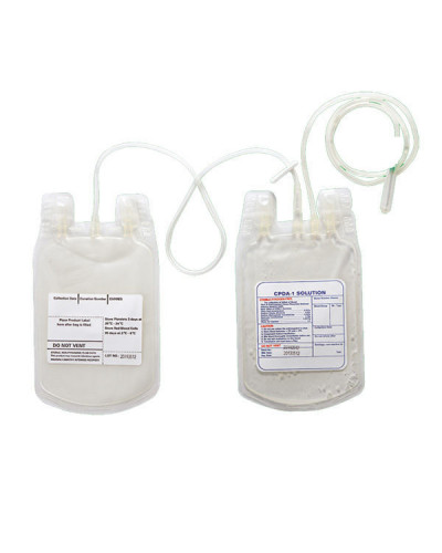 Poche à sang double(450ml)