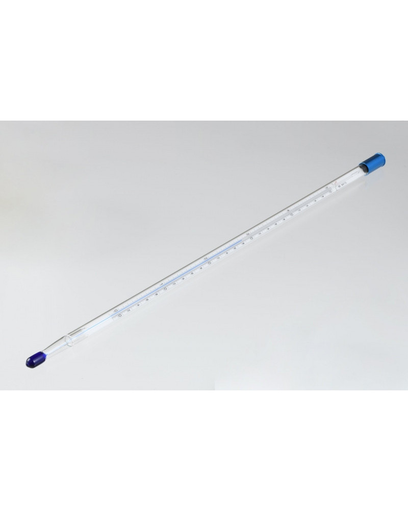 Thermomètre à  liquide bleu - 20 / + 110°C à  immersion partielle Thermomètre à  liquide bleu - 20 / + 110°C à  immersion partielle